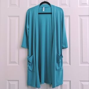 Zenana Premium Open Long Cardigan EUC